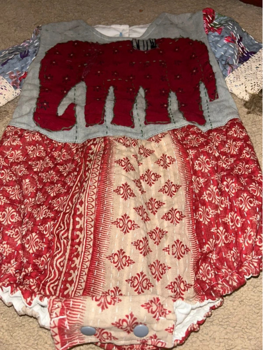 Elephant bubble romper - Picture 2 of 2